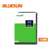 Bluesun 5.5 KW 48V hybrid inverter with mppt off grid solar system for residential use